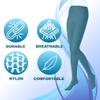 Butterfly EMEM Apparel Women's Ladies Plus Size Queen Opaque Footed Tights Fashion Hosiery Stockings Teal 4X view 3