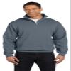 50/50 Blend Quarter-Zip Cadet Collar Sweatshirt by Jerzees view 1