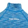 Magic Marine Womens Cube Short Sleeve Rashvest - Flash Blue S view 4