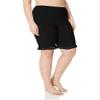 Under Moments Women's Cotton 20" Pettipants Black,L view 1