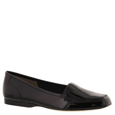 ARRAY Womens Freedom Leather Slip-On Dress Flat, 5.5 M (Medium), Black Patent