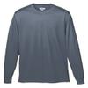 Augusta Sportswear Boys' Wicking Long Sleeve T-Shirt L Graphite view 1