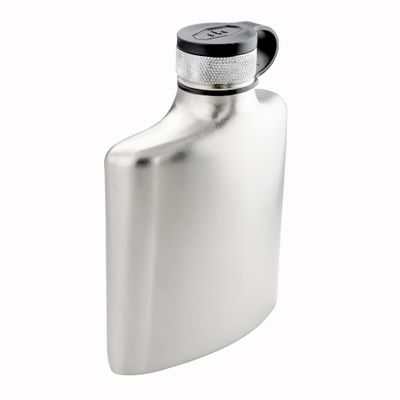 GSI Outdoors 66106 Glacier Stainless Steel Hip Flask 6 Fl. Oz
