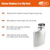 GSI Outdoors 66106 Glacier Stainless Steel Hip Flask 6 Fl. Oz view 2