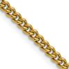 Stainless Steel IP Gold-Plated 4.0mm 18in Round Curb Chain view 3