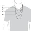 Stainless Steel IP Gold-Plated 4.0mm 18in Round Curb Chain view 4