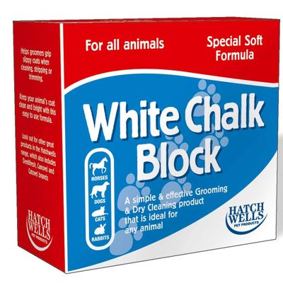 Hatchwells Unisex's HTW0005 White Chalk Block, Clear, Regular
