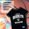 Pets First NBA Licensed Hoodies & T-shirt for Dogs & Cats, Brooklyn NETS, Medium view 2