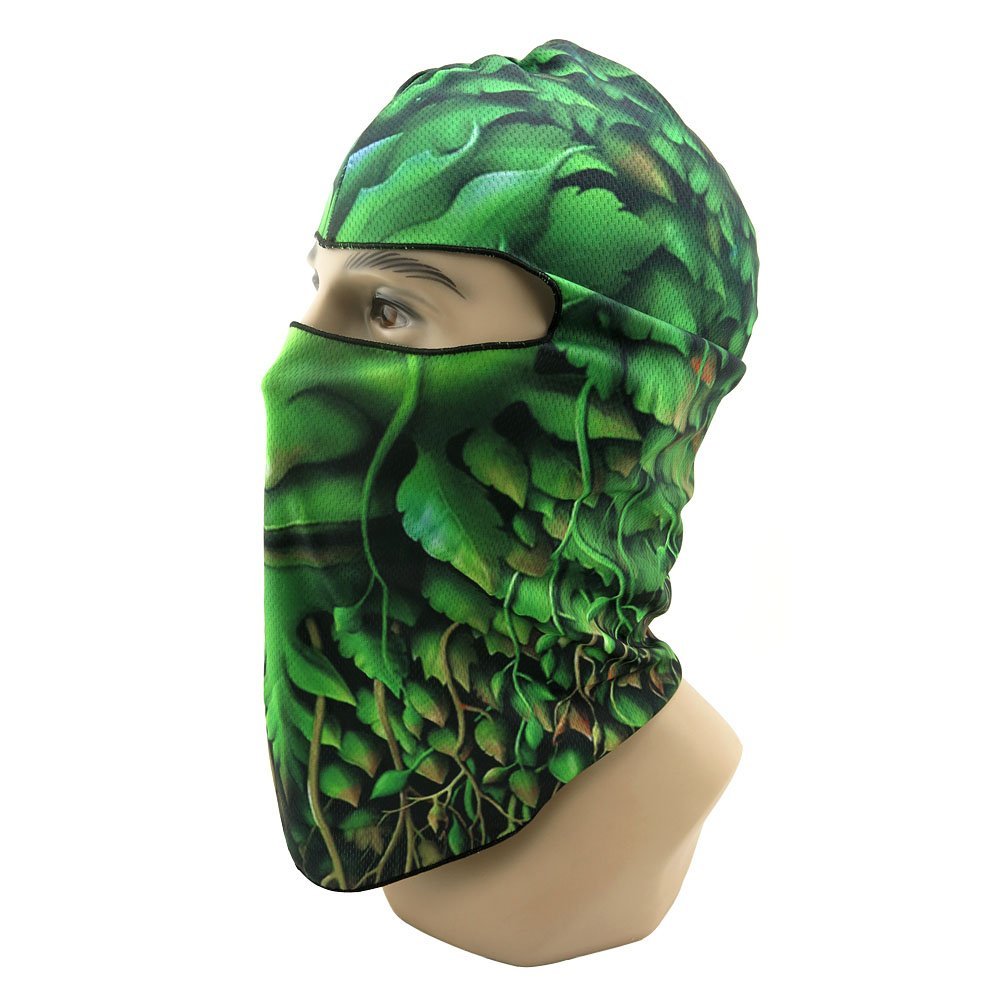 2X Snowboard Neck Headwear Winter Cycling Facemask Full Face Mask Balaclava BB08 Tree Monster