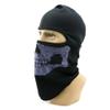 2X Wargame Snowboard Neck Headwear Cycling Facemask Parkour Cagoule Full Face Mask Balaclava BC04 Purple Skull view 1