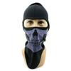 2X Wargame Snowboard Neck Headwear Cycling Facemask Parkour Cagoule Full Face Mask Balaclava BC04 Purple Skull view 2
