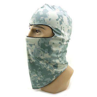 1x Wargame Snowboard Neck Headwear Cycling Facemask Parkour Cagoule Full Face Mask Balaclava BB16 Gray Spot