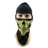 1x Wargame Snowboard Neck Headwear Cycling Facemask Parkour Cagoule Full Face Mask Balaclava BC02 Yellow Skull view 2