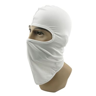 1x Wargame Snowboard Headwear Cycling Facemask Parkour Cagoule Full Face Mask Balaclava BF04 White