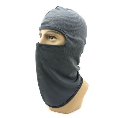 10x Paintball Motorcycle Hat Biker Bicycle Skull Cap Full Face Mask Balaclava BA05 Gray