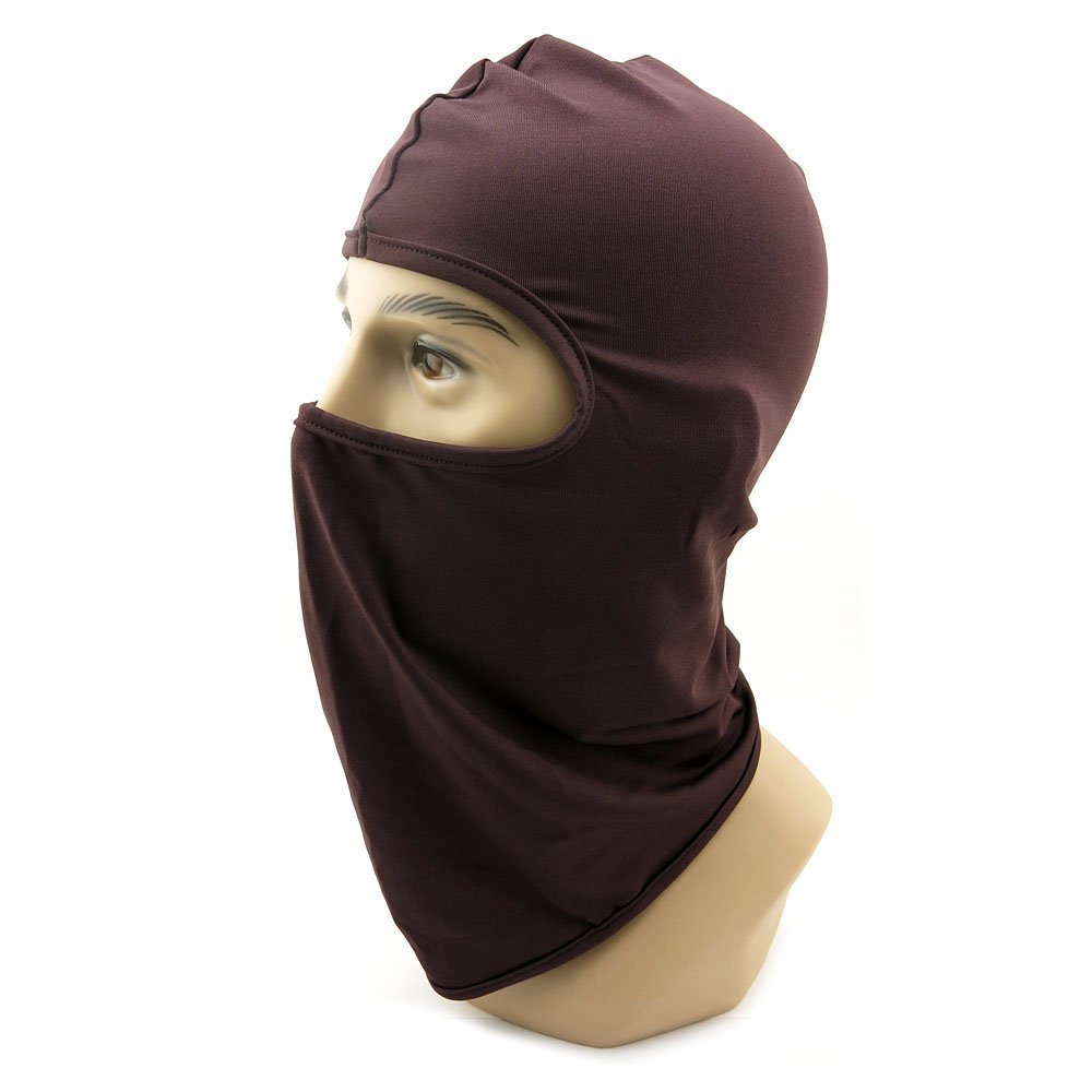 1x Wargame Snowboard Headwear Cycling Facemask Parkour Cagoule Full Face Mask Balaclava BF06 Brown