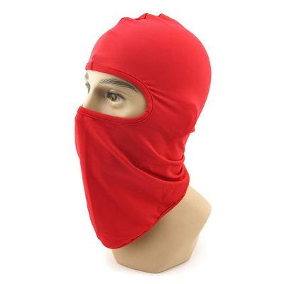 1x Wargame Snowboard Headwear Cycling Facemask Parkour Cagoule Full Face Mask Balaclava BF11 Red