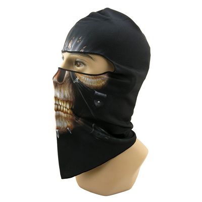 10x Paintball Motorcycle Hat Biker Cap Snowmobile Hunting Full Face Mask Balaclava BB09 Skull Soldier