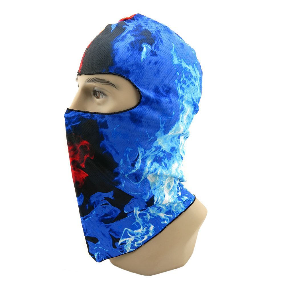 10x Paintball Motorcycle Hat Military Cover Biker Bicycle Bike Skull Cap Wind Stopper Warm CS Ski Snowmobile Hunting Full Face Mask Balaclava BB13 Fire