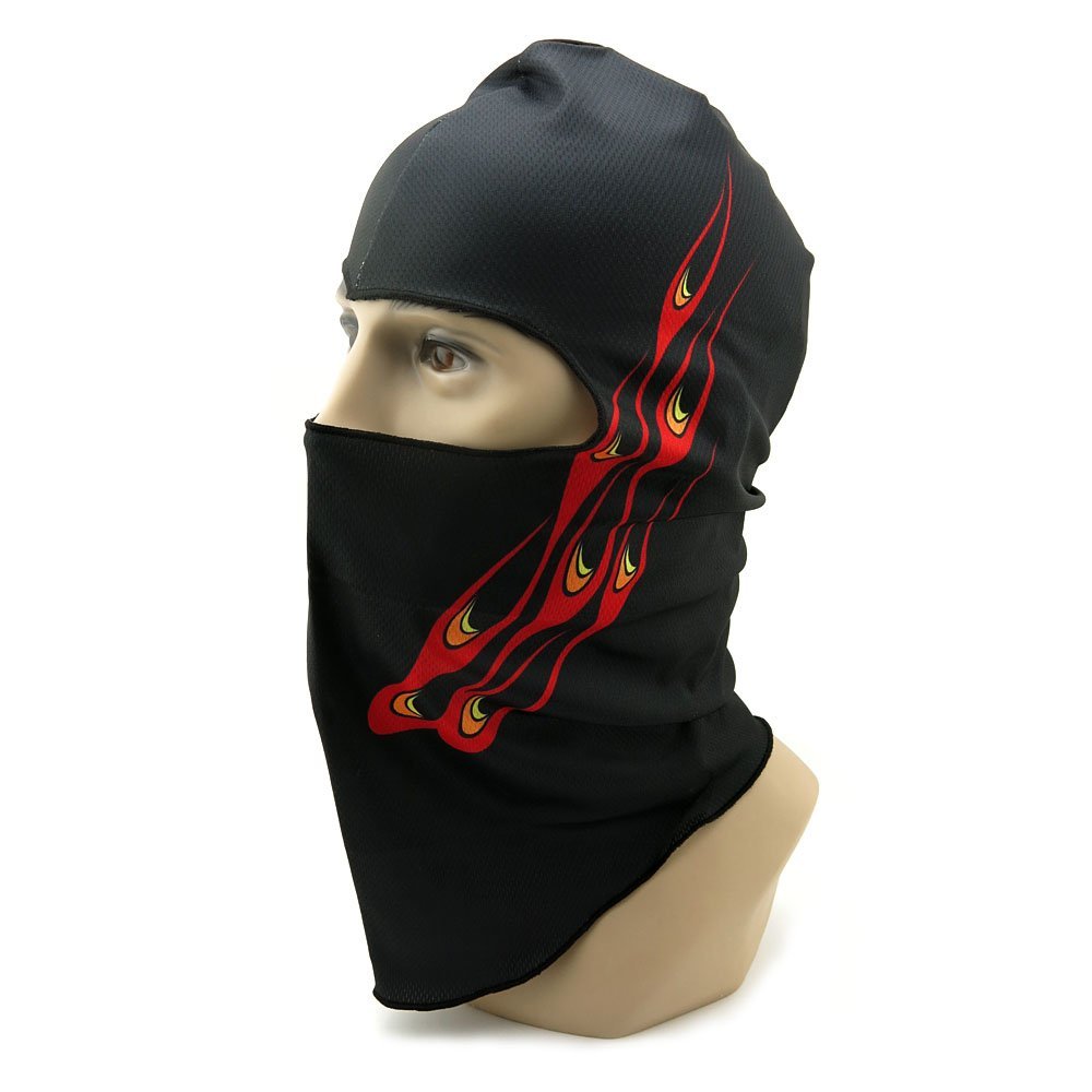 10x Wargame Snowboard Neck Headwear Cycling Facemask Parkour Cagoule Full Face Mask Balaclava BB15 Feather