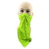 1x Snowboard Headwear Cycling Facemask Half Face Mask Balaclava DC08 Half Bandana Green view 1