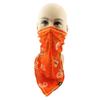 1x Snowboard Headwear Cycling Facemask Half Face Mask Balaclava DC09 Half Bandana Orange view 1