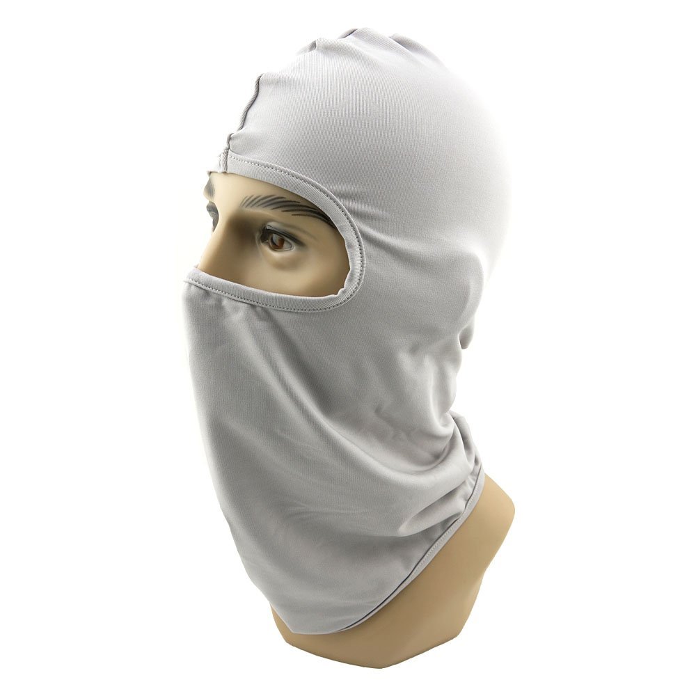 10x Wargame Snowboard Headwear Cycling Facemask Parkour Cagoule Full Face Mask Balaclava BF05 Gray