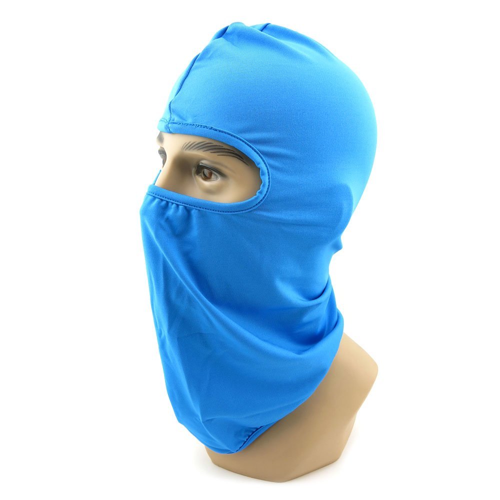 10x Wargame Snowboard Headwear Cycling Facemask Parkour Cagoule Full Face Mask Balaclava BF07 Blue