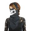 1x Wargame Snowboard Extreme Sports Facemask Half Face Mask Balaclava DL03 Half Black Skull view 2