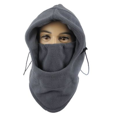 1x Wargame skiing mountain Snowboard Neck Headwear Winter Cycling Extreme Sports climbing Facemask Parkour Cagoule Full Face Mask Balaclava RZ02 Grey