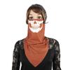10x Wargame Snowboard Extreme Sports Facemask Half Face Mask Balaclava DL05 Half Brown Skull