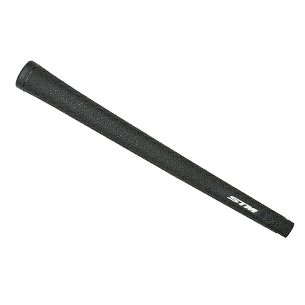 STM GR004 Golf Grip, STM Grip, M-1, Black, No Backline, Black
