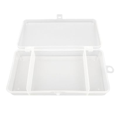 2x BOX018 Clear Beads Tackle Box Fishing Lure Jewelry Nail Art Small Parts Display Plastic transparent Case Storage Organizer Containers kisten boxen boite