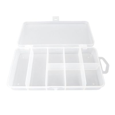 2x BOX031 Clear Beads Tackle Box Fishing Lure Jewelry Nail Art Small Parts Display Plastic transparent Case Storage Organizer Containers kisten boxen boite