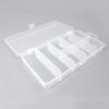 2x BOX031 Clear Beads Tackle Box Fishing Lure Jewelry Nail Art Small Parts Display Plastic transparent Case Storage Organizer Containers kisten boxen boite view 3