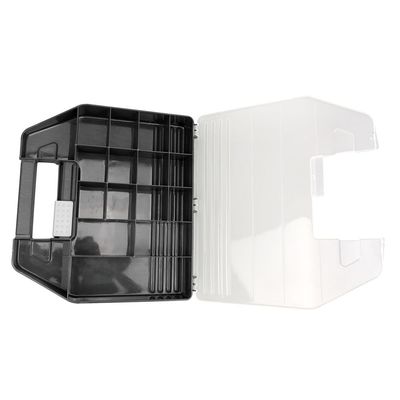 2x BOX312 Clear Beads Tackle Box Fishing Lure Jewelry Nail Art Small Parts Display Plastic transparent Case Storage Organizer Containers kisten boxen boite