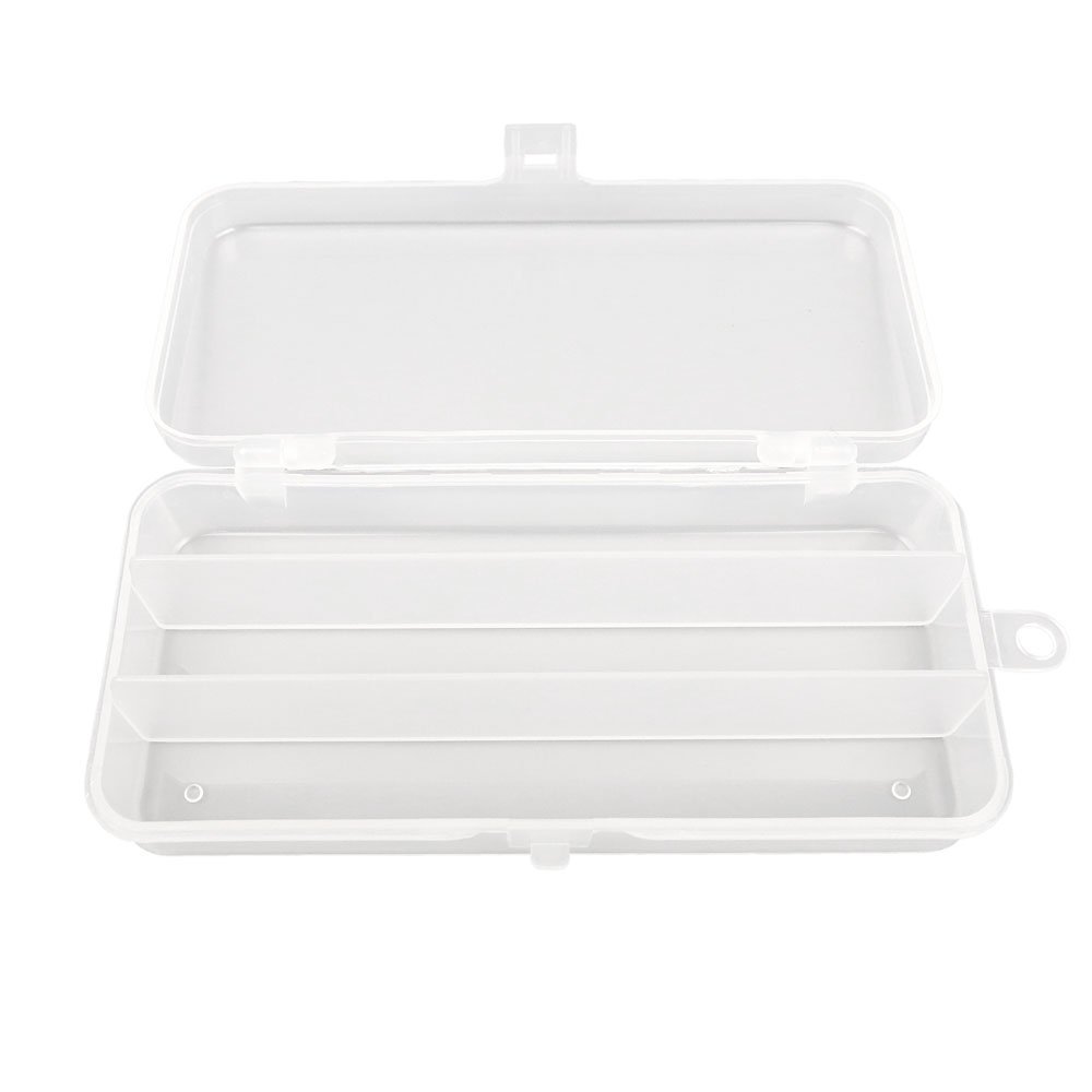 3x BOX007 Clear Beads Tackle Box Fishing Lure Jewelry Nail Art Small Parts Display Plastic transparent Case Storage Organizer Containers kisten boxen boite