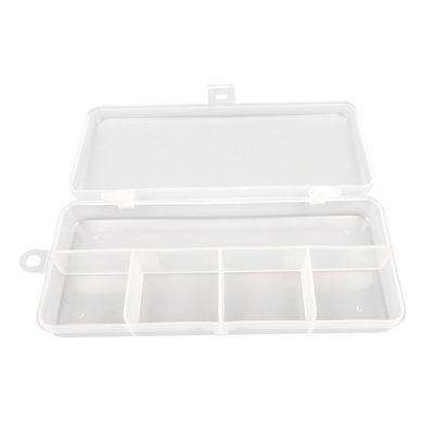 3x BOX014 Clear Beads Tackle Box Fishing Lure Jewelry Nail Art Small Parts Display Plastic transparent Case Storage Organizer Containers kisten boxen boite