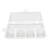 3x BOX014 Clear Beads Tackle Box Fishing Lure Jewelry Nail Art Small Parts Display Plastic transparent Case Storage Organizer Containers kisten boxen boite view 1