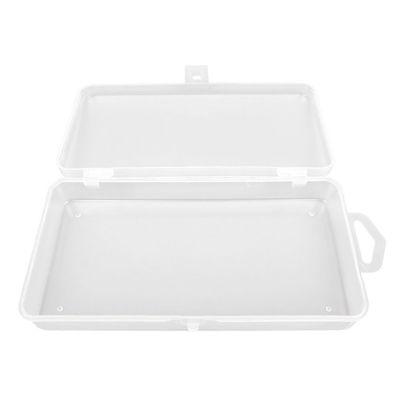 3x BOX019 Clear Beads Tackle Box Fishing Lure Jewelry Nail Art Small Parts Display Plastic transparent Case Storage Organizer Containers kisten boxen boite