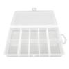 3x BOX020 Clear Beads Tackle Box Fishing Lure Jewelry Nail Art Small Parts Display Plastic transparent Case Storage Organizer Containers kisten boxen boite view 1