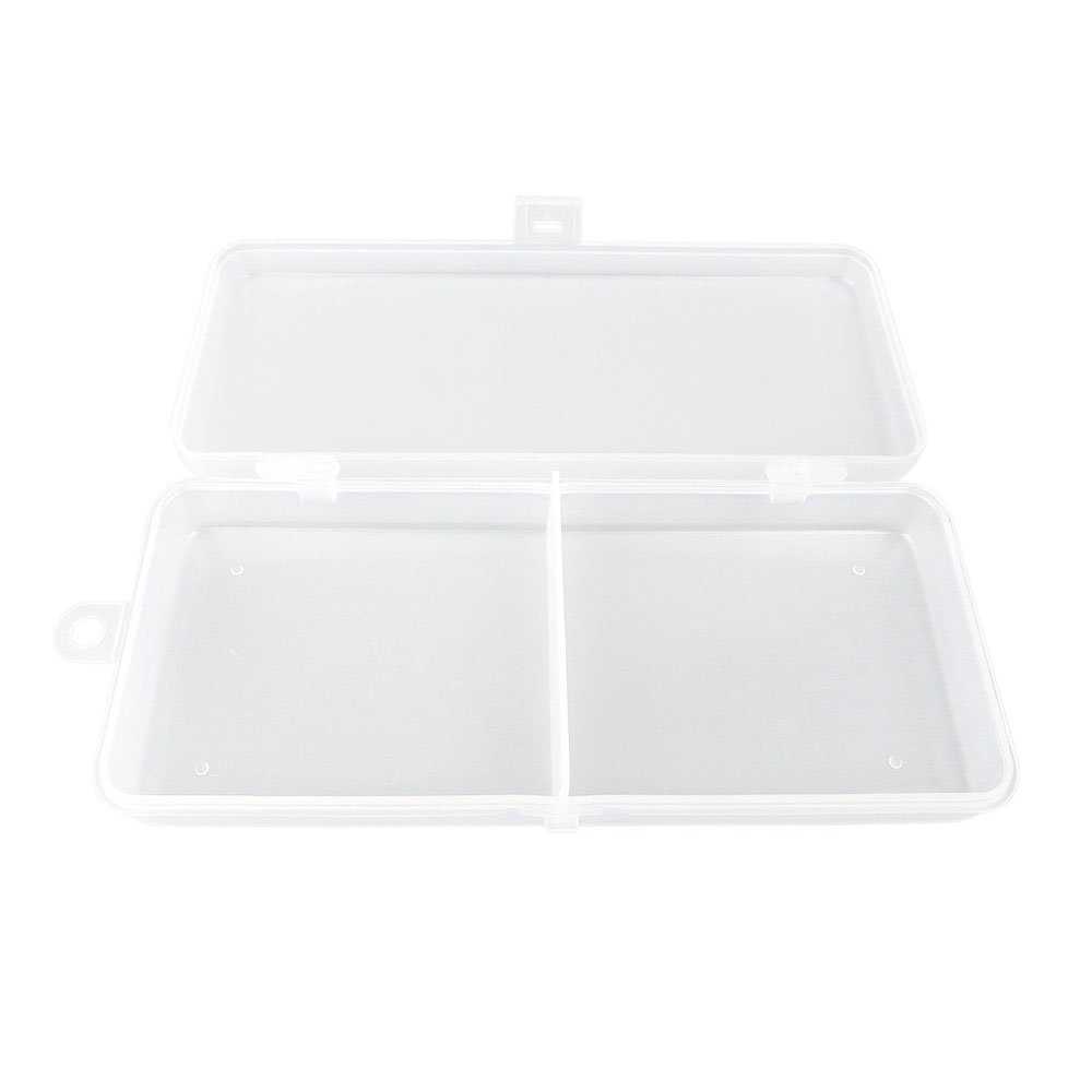 3x BOX029 Clear Beads Tackle Box Fishing Lure Jewelry Nail Art Small Parts Display Plastic transparent Case Storage Organizer Containers kisten boxen boite