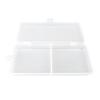 3x BOX029 Clear Beads Tackle Box Fishing Lure Jewelry Nail Art Small Parts Display Plastic transparent Case Storage Organizer Containers kisten boxen boite view 1