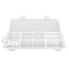 3x BOX041 Clear Beads Tackle Box Fishing Lure Jewelry Nail Art Small Parts Display Plastic transparent Case Storage Organizer Containers kisten boxen boite view 1