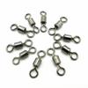 5x Test 47kg Swivel Fishing Tackle Fly Rings Coast Lock Snap Solid Ring Rolling Coastlock Sea Hooks Lures Ball Bearing FY001-01