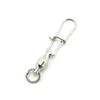 1x Test 11kg Cross Lock Swivel Fishing Tackle Fly Rings Coast Lock Snap Solid Ring Rolling Coastlock Sea Hooks Lures Ball Bearing FY003-02 view 1