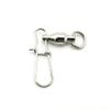 1x Test 11kg Cross Lock Swivel Fishing Tackle Fly Rings Coast Lock Snap Solid Ring Rolling Coastlock Sea Hooks Lures Ball Bearing FY003-02 view 2