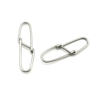 5x Test 45kg Cross Lock Swivel Fishing Tackle Fly Rings Coast Lock Snap Solid Ring Rolling Coastlock Sea Hooks Lures Ball Bearing FY006-03