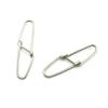 5x Test 70kg Cross Lock Swivel Fishing Tackle Fly Rings Coast Lock Snap Solid Ring Rolling Coastlock Sea Hooks Lures Ball Bearing FY006-05 view 1