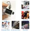 FormVan 4-Digit Hand Tally Counter with Lanyard, Mechanical Lap Tracker Manual Clicker with Metal Finger Ring Hoop Holder,White view 4